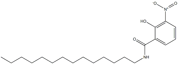 2-Hydroxy-3-nitro-N-tetradecylbenzamide Structure