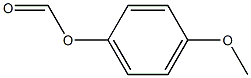 Formic acid 4-methoxyphenyl ester 구조식 이미지