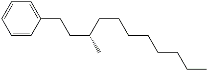 [S,(+)]-3-Methyl-1-phenylundecane 구조식 이미지