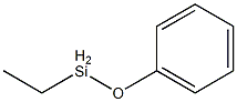 Ethylphenoxysilane 구조식 이미지