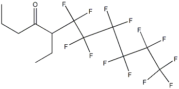 5-Ethyl-6,6,7,7,8,8,9,9,10,10,11,11,11-tridecafluoro-4-undecanone Structure