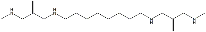 N,N''-(1,8-Octanediyl)bis(2-methylene-N'-methylpropane-1,3-diamine) Structure