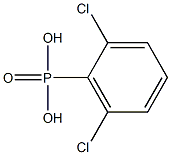 2,6-Dichlorophenylphosphonic acid 구조식 이미지