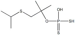 Dimethyl(isopropylthioethyl) dithiophosphate Structure