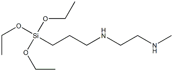 3-(Triethoxysilyl)-N-[2-(methylamino)ethyl]propan-1-amine Structure