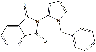 N-(1-Benzyl-1H-pyrrol-2-yl)phthalimide Structure