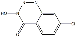 7-Chloro-3-hydroxy-1,2,3-benzotriazin-4(3H)-one Structure