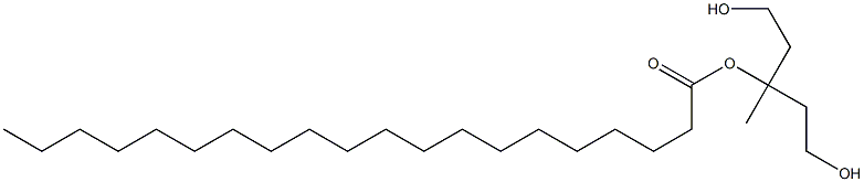 Icosanoic acid 3-hydroxy-1-(2-hydroxyethyl)-1-methylpropyl ester 구조식 이미지