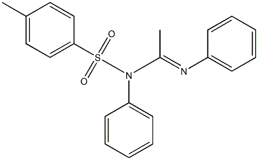 N1-Tosyl-N1,N2-diphenylacetamidine Structure