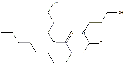 2-(7-Octenyl)succinic acid bis(3-hydroxypropyl) ester Structure