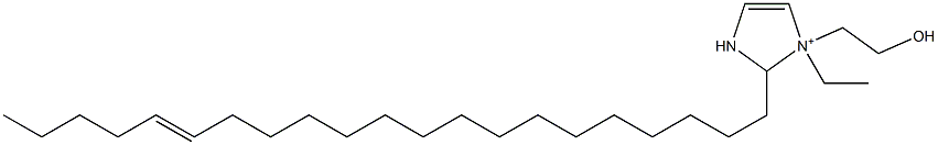 1-Ethyl-2-(16-henicosenyl)-1-(2-hydroxyethyl)-4-imidazoline-1-ium 구조식 이미지