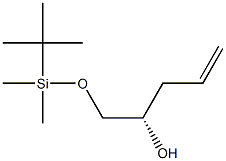 (S)-1-(tert-Butyldimethylsiloxy)-4-pentene-2-ol Structure