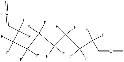 4,4,5,5,6,6,7,7,8,8,9,9,10,10,11,11-Hexadecafluoro-1,2,12,13-tetradecatetrene Structure