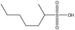 Heptane-2-sulfonic acid 구조식 이미지