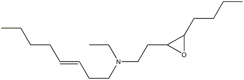 N-Ethyl-N,N-di(3-octenyl)amine oxide 구조식 이미지