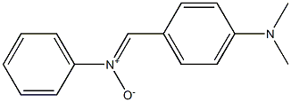 N-[4-(Dimethylamino)benzylidene]aniline N-oxide 구조식 이미지