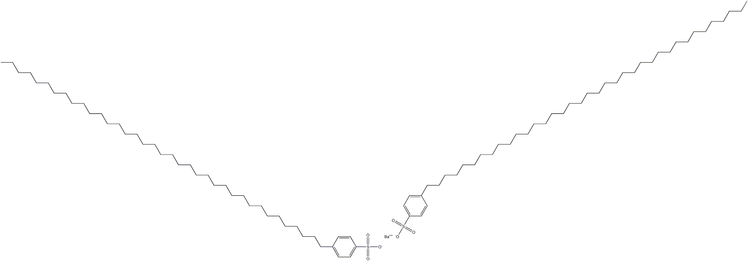 Bis[4-(heptatriacontan-1-yl)benzenesulfonic acid]barium salt 구조식 이미지