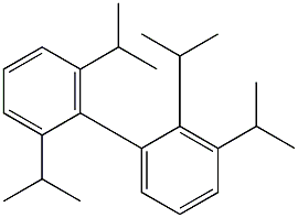 2,3,2',6'-Tetraisopropyl-1,1'-biphenyl 구조식 이미지