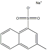 3-Methyl-1-naphthalenesulfonic acid sodium salt 구조식 이미지