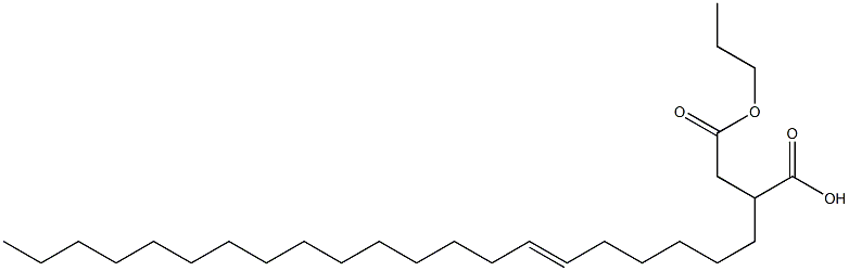 2-(6-Henicosenyl)succinic acid 1-hydrogen 4-propyl ester Structure