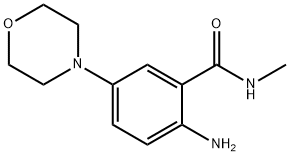 2-AMINO-N-METHYL-5-MORPHOLINOBENZAMIDE Structure