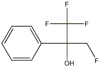 1,1,1,3-Tetrafluoro-2-phenylpropan-2-ol Structure