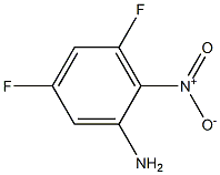 2-Amino-4,6-difluoronitrobenzene Structure