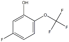 5-Fluoro-2-trifluoromethoxyphenol Structure