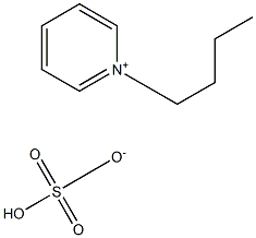 N-butylpyridinium hydrogen sulfate Structure