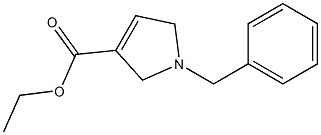 1-Benzyl-2,5-dihydro-1H-pyrrole-3-carboxylicacidethylester 구조식 이미지