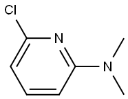 N-(6-Chloro-2-pyridinyl)-N,N-dimethylamine 구조식 이미지