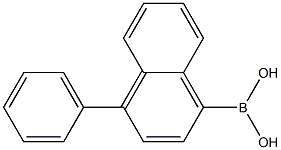 4-phenyl(naphthalene-1-yl)boronic acid
 Structure