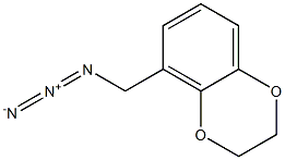 5-(azidomethyl)-2,3-dihydrobenzo[b][1,4]dioxine 구조식 이미지