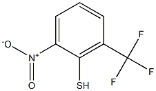 2-nitro-6-(trifluoromethyl)benzenethiol 구조식 이미지