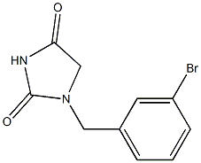 1-(3-Bromobenzyl)imidazolidine-2,4-dione 구조식 이미지