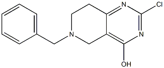 6-Benzyl-2-chloro-5,6,7,8-tetrahydropyrido[4,3-d]pyrimidin-4-ol Structure