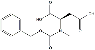 Cbz-N-Methyl-D-aspartic acid 구조식 이미지