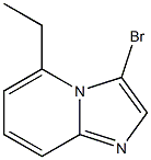 3-bromo-5-ethylimidazo[1,2-a]pyridine Structure