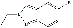 5-Bromo-2-ethyl-2H-indazole 구조식 이미지