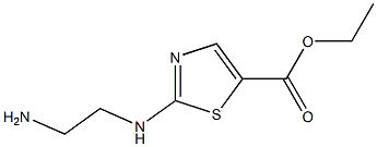 ethyl 2-(2-aminoethylamino)thiazole-5-carboxylate Structure