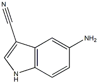 5-amino-1H-indole-3-carbonitrile Structure