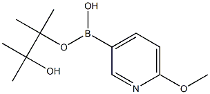 6-methoxypyridin-3-ylboronic acid pinacol ester Structure