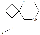 2,5-dioxa-8-azaspiro[3.5]nonane hydrochloride Structure