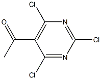 1-(2,4,6-TRICHLOROPYRIMIDIN-5-YL)ETHANONE Structure