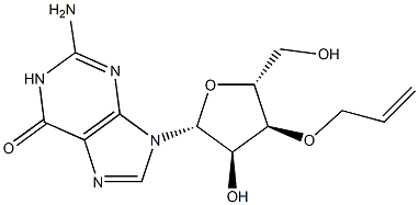 3'-O-Allylguanosine Structure