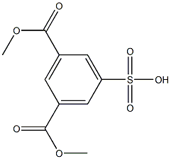 Dimethyl isophthalate-5-sulfonic acid 구조식 이미지