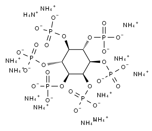 Ammonium phytate Structure