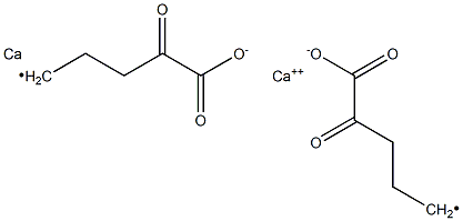 Calcium-ketoproline calcium 구조식 이미지