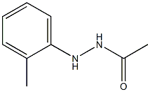 1-acetyl-2-o-methylphenylhydrazine 구조식 이미지