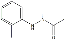 1-acetyl-2-o-methylphenylhydrazine Structure